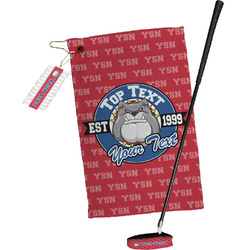 School Mascot Golf Towel Gift Set (Personalized)