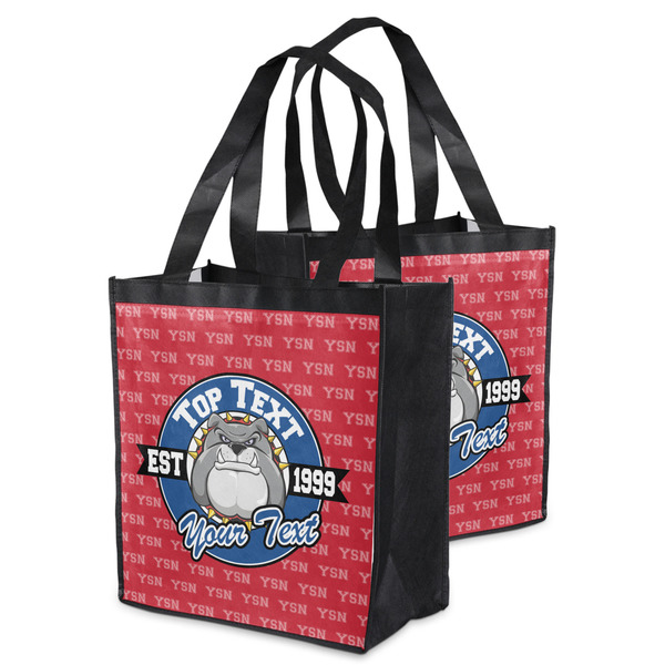 School Mascot Grocery Bag - MAIN