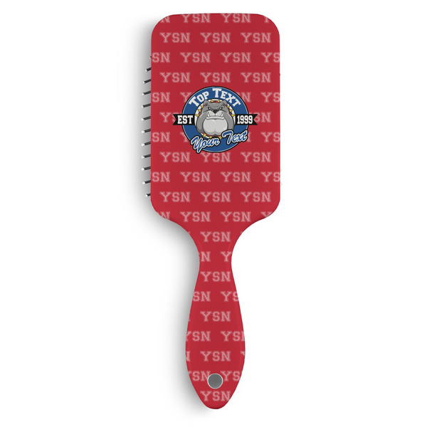 Custom School Mascot Hair Brushes (Personalized)