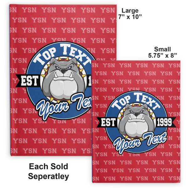 School Mascot Hard Cover Journal - Compare