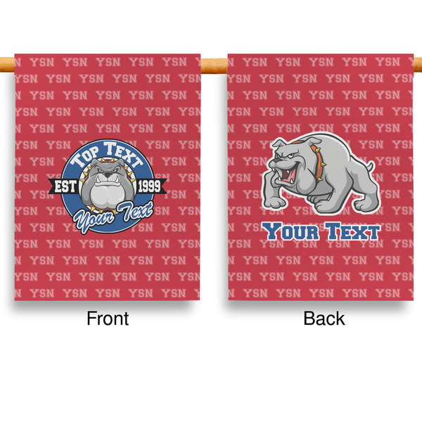 School Mascot House Flags - Double Sided - APPROVAL