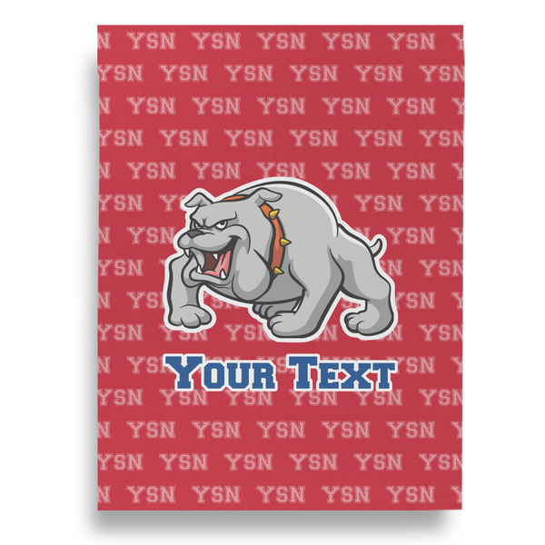 School Mascot House Flags - Double Sided - BACK