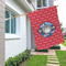 School Mascot House Flags - Double Sided - LIFESTYLE