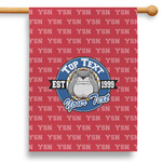 School Mascot 28" House Flag - Double Sided (Personalized)