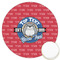 School Mascot Icing Circle - Large - Front