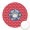 School Mascot Printed Cookie Topper - Round (Personalized)