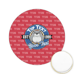 School Mascot Printed Cookie Topper - 2.15" (Personalized)