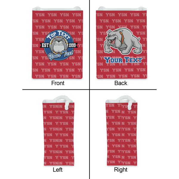 School Mascot Jewelry Gift Bag - Matte - Approval