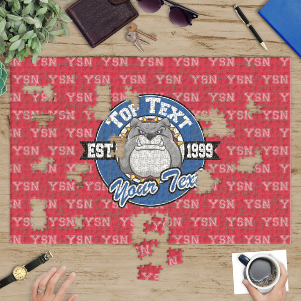 School Mascot Jigsaw Puzzle 1014 Piece - In Context