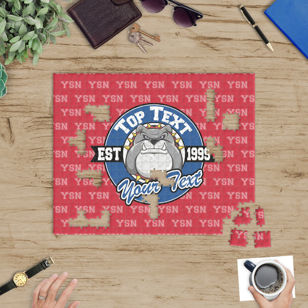 School Mascot Jigsaw Puzzle 500 Piece - In Context