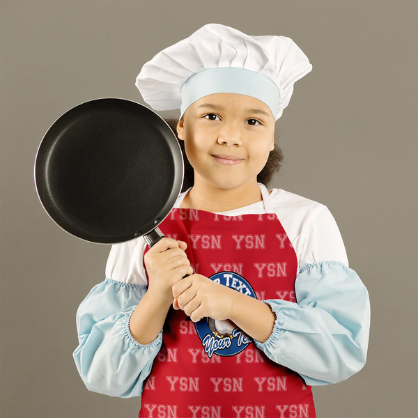 School Mascot Kid's Aprons - Medium - Lifestyle