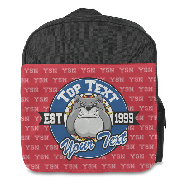 School Mascot Kids Backpack - Front