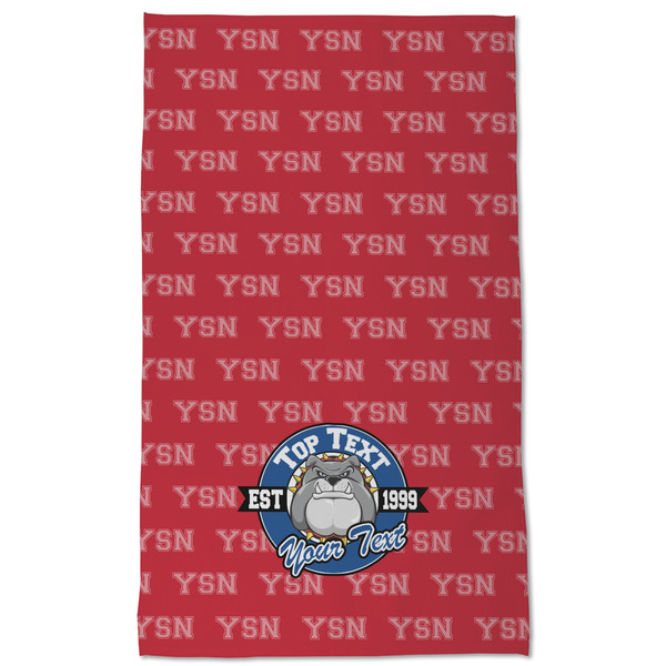 School Mascot Kitchen Towel - Poly Cotton - Full Front