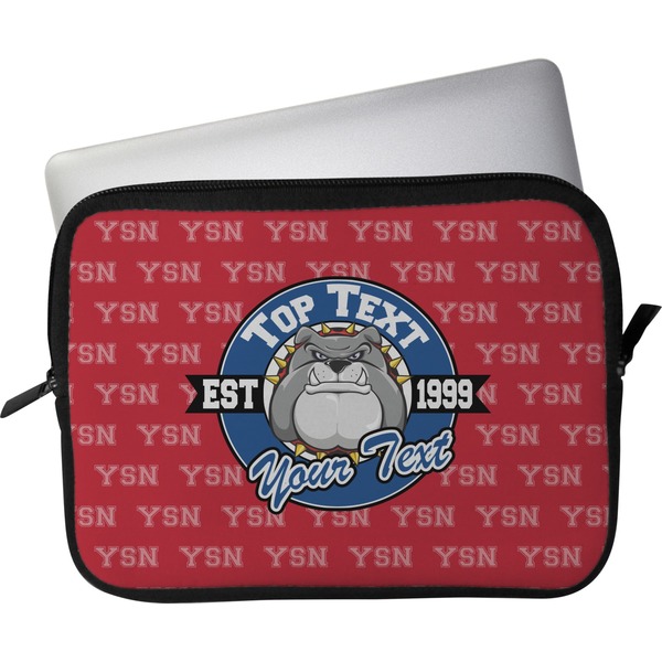 Custom School Mascot Laptop Sleeve / Case (Personalized)