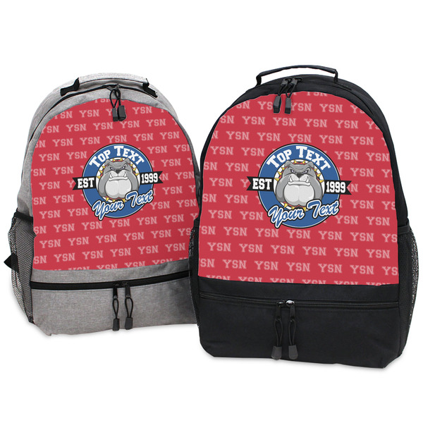 School Mascot Large Backpacks - Both