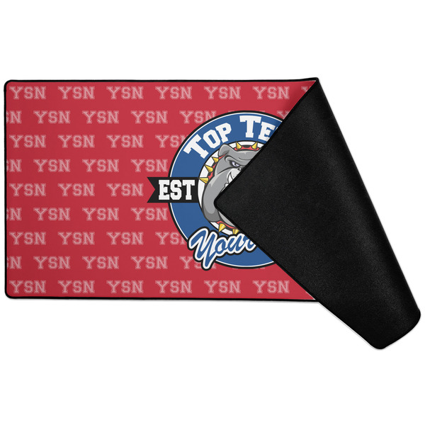 School Mascot Large Gaming Mats - FRONT W/ FOLD