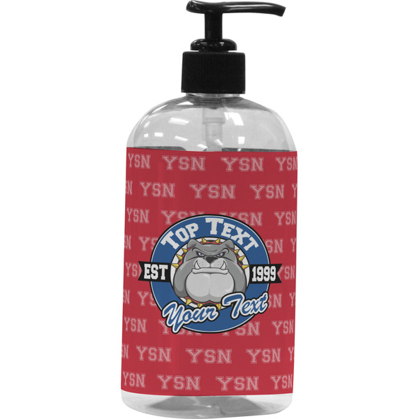 Custom School Mascot Plastic Soap / Lotion Dispenser (Personalized)