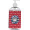 School Mascot Plastic Soap / Lotion Dispenser (16 oz - Large - White) (Personalized)