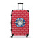 School Mascot Suitcase - 28" Large - Checked w/ Name or Text