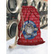 School Mascot Laundry Bag in Laundromat