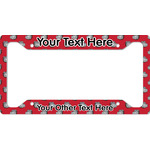 School Mascot License Plate Frame (Personalized)