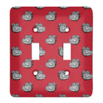 School Mascot Light Switch Cover (2 Toggle Plate)