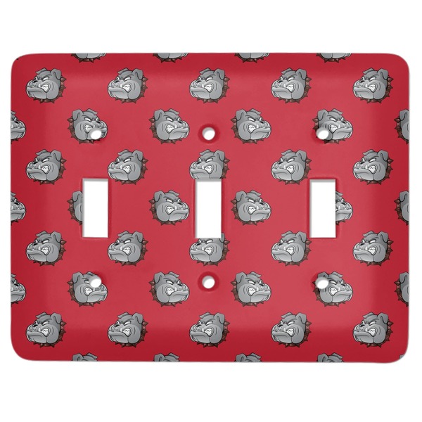 Custom School Mascot Light Switch Cover (3 Toggle Plate)