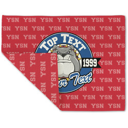 School Mascot Double-Sided Linen Placemat - Single w/ Name or Text