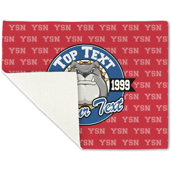 School Mascot Linen Placemat - Folded Corner (single side)