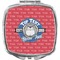 School Mascot Compact Makeup Mirror (Personalized)