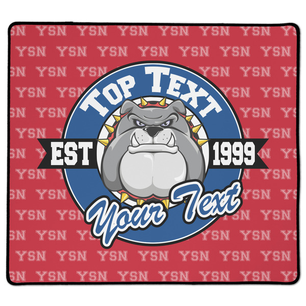 Custom School Mascot XL Gaming Mouse Pad - 18" x 16" (Personalized)
