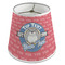 School Mascot Poly Film Empire Lampshade - Angle View