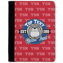 School Mascot Notebook Padfolio w/ Name or Text