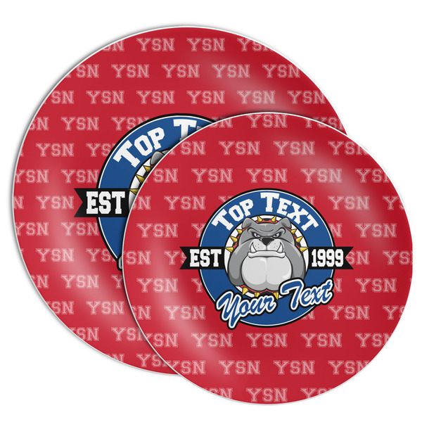 School Mascot Melamine Plates - PARENT/MAIN