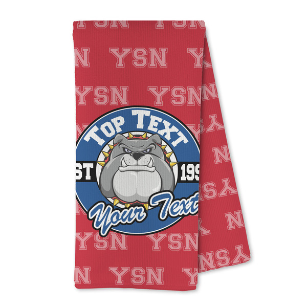 Custom School Mascot Kitchen Towel - Microfiber (Personalized)
