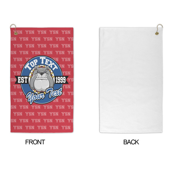 School Mascot Microfiber Golf Towels - APPROVAL