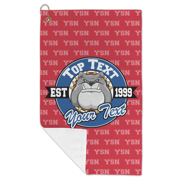 School Mascot Microfiber Golf Towels - FOLD