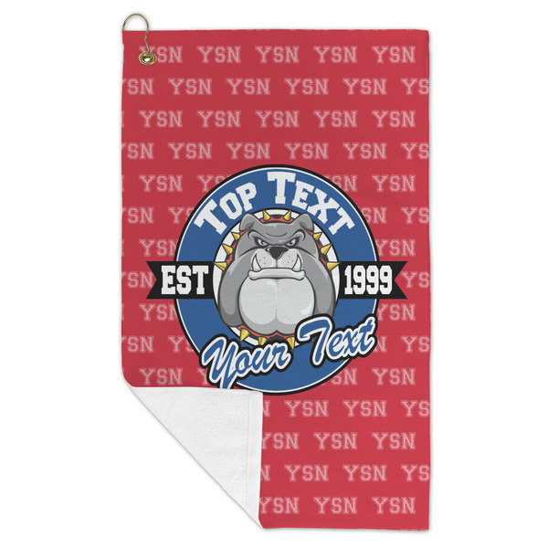 School Mascot Microfiber Golf Towels - FOLD
