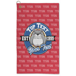 School Mascot Microfiber Golf Towel (Personalized)