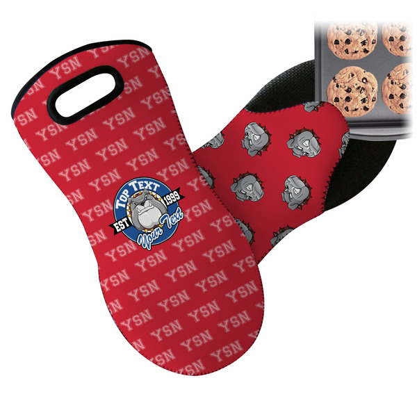 School Mascot Neoprene Oven Mitt