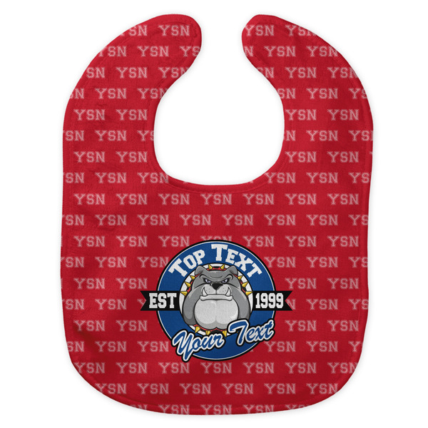 School Mascot New Bib Flat Approval