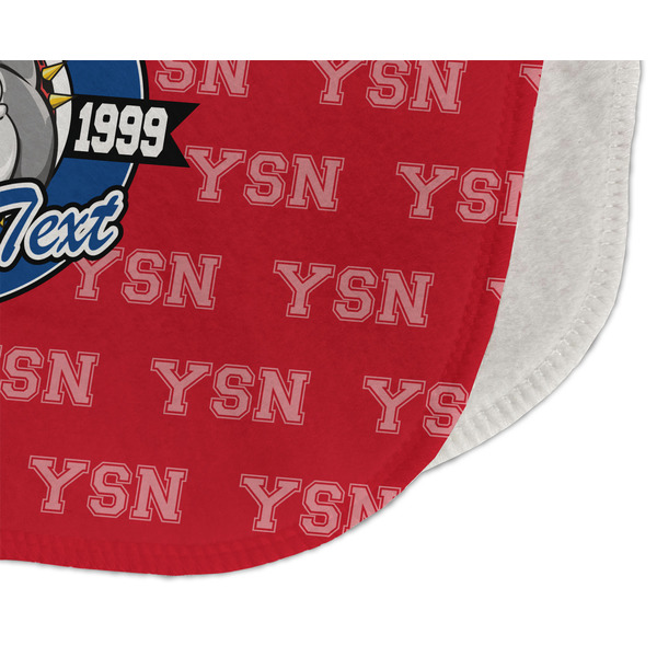 School Mascot Old Burp Detail