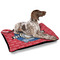 School Mascot Outdoor Dog Beds - Large - IN CONTEXT