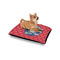School Mascot Outdoor Dog Beds - Small - IN CONTEXT