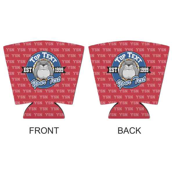 School Mascot Party Cup Sleeves - with bottom - APPROVAL