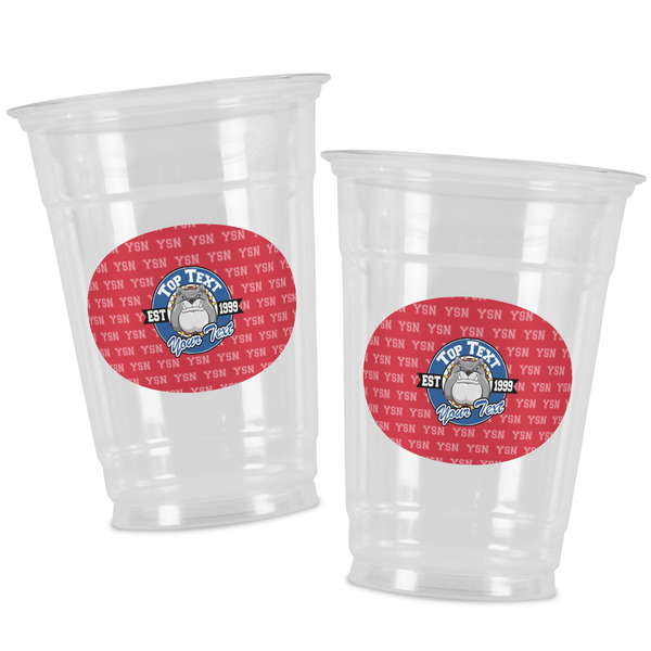 School Mascot Party Cups - 16oz - Alt View