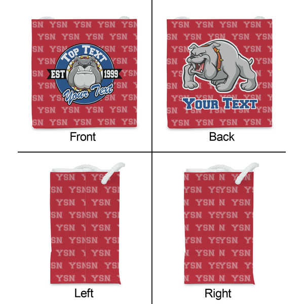 School Mascot Party Favor Gift Bag - Matte - Approval