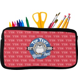 School Mascot Neoprene Pencil Case (Personalized)