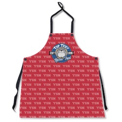 School Mascot Apron Without Pockets w/ Name or Text