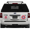 School Mascot Personalized Car Magnets on Ford Explorer